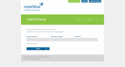 Desktop Screenshot of clients.razorblue.com
